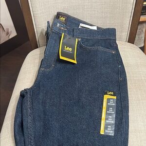 Lee Women's Indigo Wide Leg Jeans